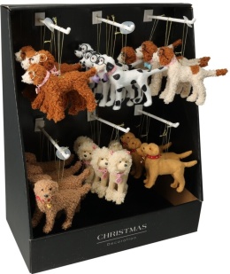 Zawieszka tekstylna piesek labrador żółty (512042)