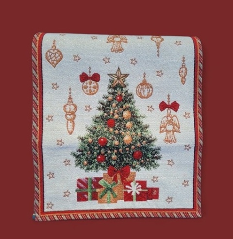 Basic tapestry runner 33x183cm Christmas tree with presents (665) Basic tapestry runner 33x183cm Christmas tree with presents (665)