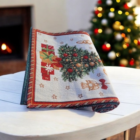 Basic tapestry runner 33x183cm Christmas tree with presents (665) Basic tapestry runner 33x183cm Christmas tree with presents (665)