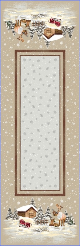 Bieżnik gobelin Eden 40x140cm RENIFERY DOMEK (TX0004-970)