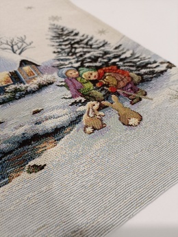 Bieżnik gobelinowy Eden 40x100cm Chatka (SWchatka)