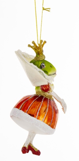 Bombka szklana: Żaba królewna (174337)