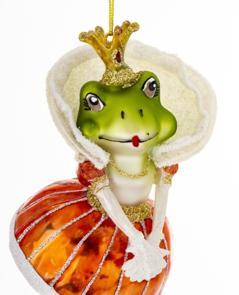 Bombka szklana: Żaba królewna (174337)