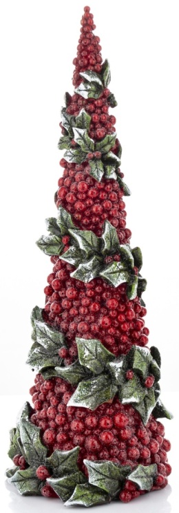 Choinka stożek owoce głogu i ostrokrzew, duża poliresing (169973)
