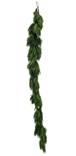 Girlanda sosnowa PU zielona 160cm (RF0578)
