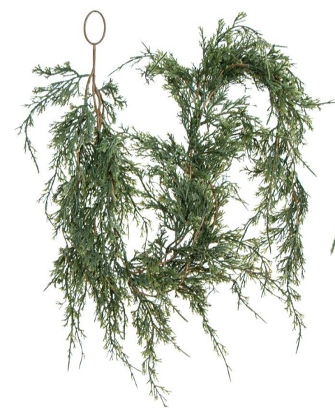Green garland 130cm PE "thuja" (OZB07253)