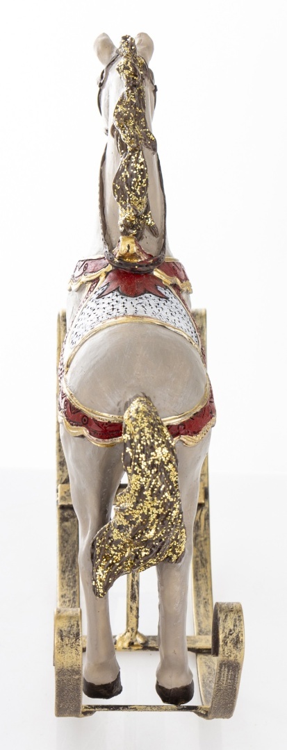 Konik na biegunach szary średni poliresing (171413)