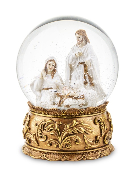 Kula wodna 12cm ze Św.Rodziną (139791)
