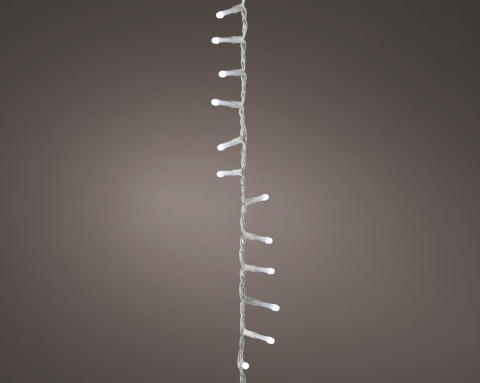 Lampki 500 LED Soft Glow zimne timer 8f. 11m (495615)