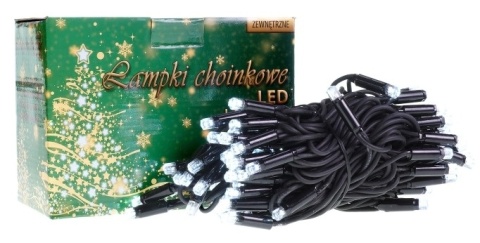 80LED lamps + socket, cold white, external, thick cable (LZ-LED-80G)