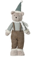 Mint plush teddy bear 70cm standing (537788)