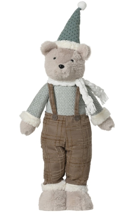 Mint plush teddy bear 70cm standing (537788)