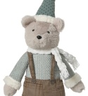 Mint plush teddy bear 70cm standing (537788)