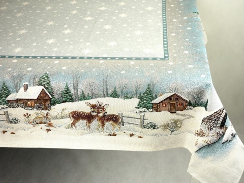 Obrus gobelinowy Eden 140x240cm Sarenki w lesie (SW212) Obrus gobelinowy Eden 140x240cm Sarenki w lesie (SW212)