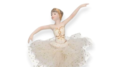 Pozytywka balerina beżowo złota (TG79455) Pozytywka balerina beżowo złota (TG79455)
