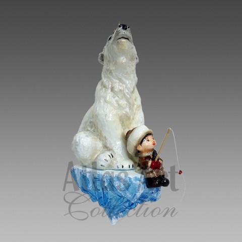 Atlas Art Box: Polar Bear with Girl (Z0059AA)