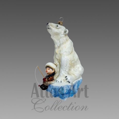 Atlas Art Box: Polar Bear with Girl (Z0059AA)