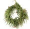 Green wreath 55cm PU "thuja" with cones (OZB07018)