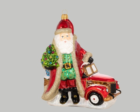 Huras Family Foundation: Santa Claus with a car (S1049)