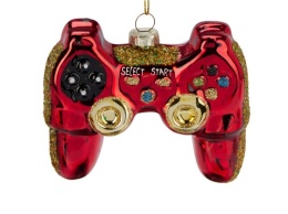Bombka szklana: Pad do konsoli czerwony (512171)