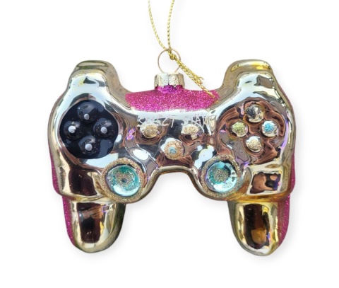 Bombka szklana: Pad do konsoli złoty (512171)