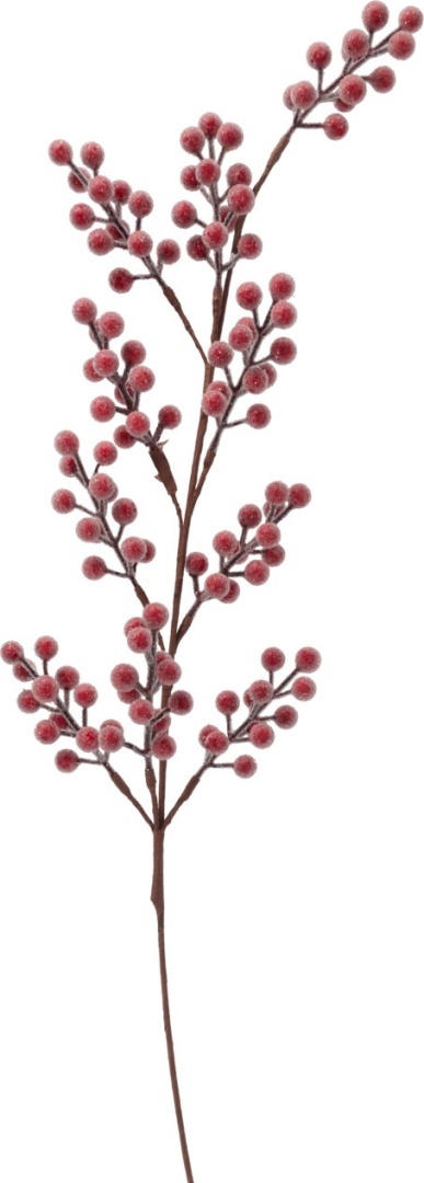 Branch 95cm red sugar fruits (511543)