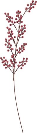 Branch 95cm red sugar fruits (511543)