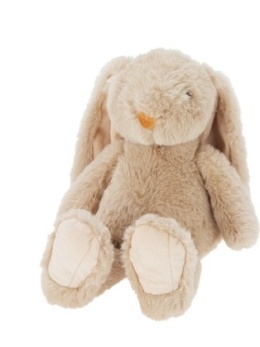 Plush rabbit 40cm beige long ears small (504273)