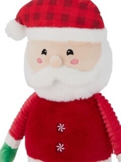 Mikołaj pluszowy 65cm zwisające nóżki duży (504269)