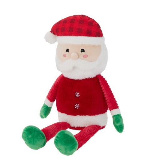 Mikołaj pluszowy 65cm zwisające nóżki duży (504269)