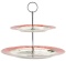 Two-Tier Porcelain Serving Stand with Christmas Tree (555-7000)