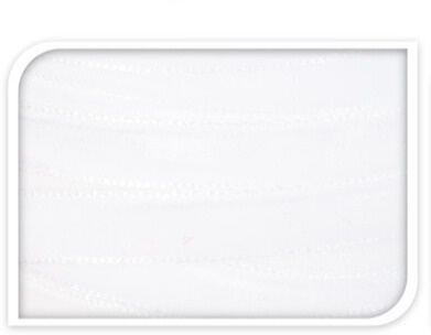 Tasiemka welurowa biała 6mmx10m (510420)